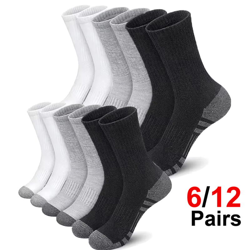 Herensokken, 6 paar, hoogwaard - Cotton Crew Sock Pack recensie en prijs