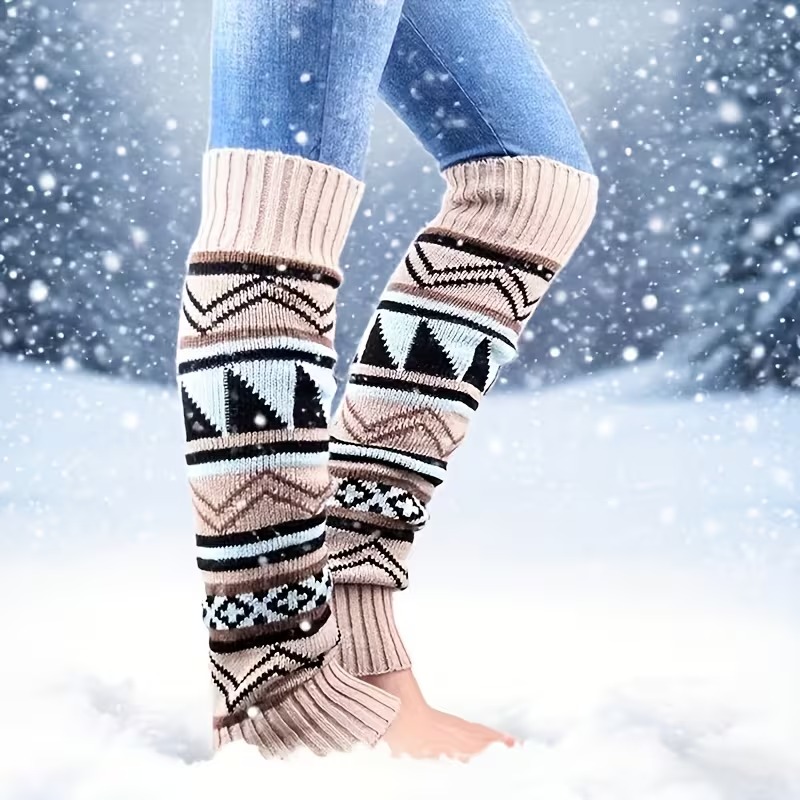 1-4 paar Boheemse dikke gebrei - Boot Sock Slouchy recensie en prijs