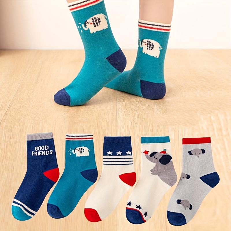 5-pack kindersokken voor jonge - Cotton Crew Sock Pack recensie en prijs