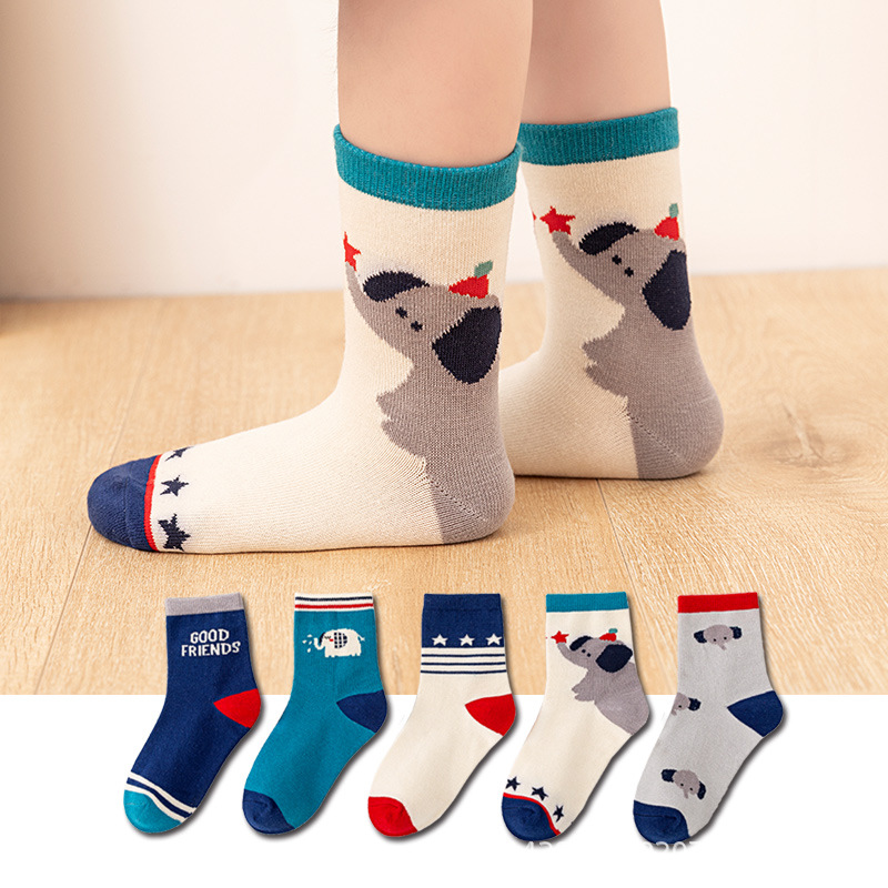 5-pack kindersokken voor jonge - Cotton Crew Sock Pack recensie en prijs