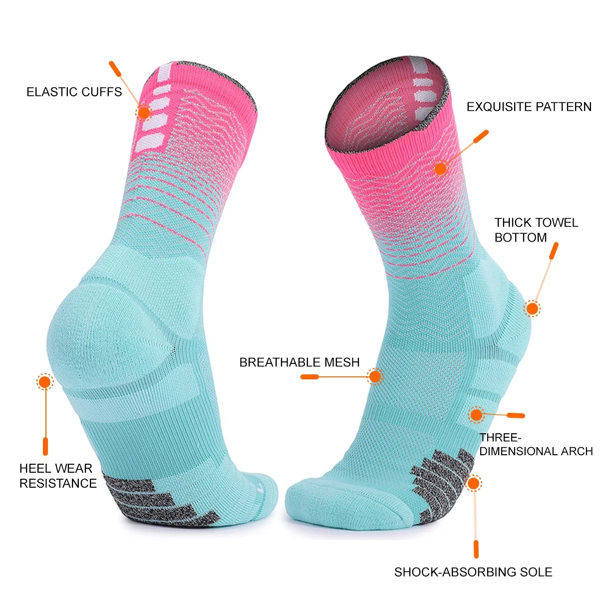 WRELS 1/2/3 paar atletische so - Athletic Sock Cushion recensie en prijs