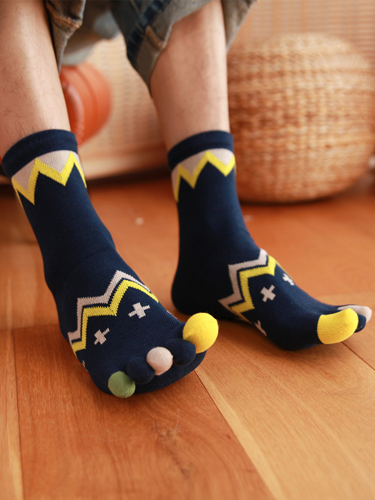5-paar vier seizoenen puur kat - Toe Sock Split recensie en prijs