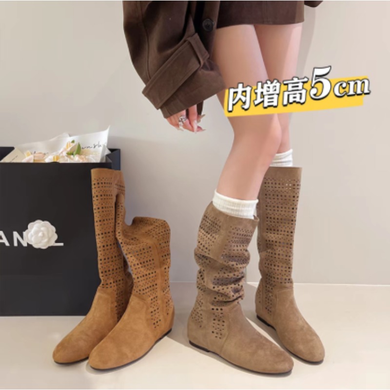 Boho dames slouchy kniehoge la - Boot Sock Slouchy recensie en prijs